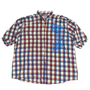 Songs Of Freedom Men Button Shirt Graphics Size 4XL (H)